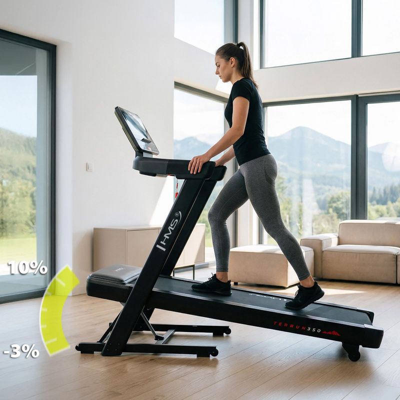 Electric treadmill HMS Terrun350 black 5