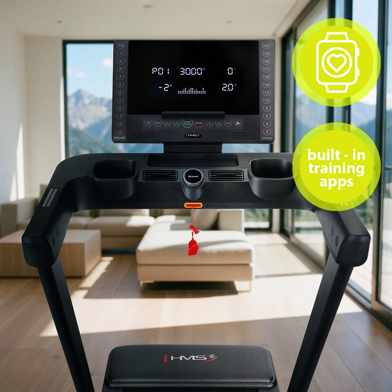Electric treadmill HMS Terrun350 black 8