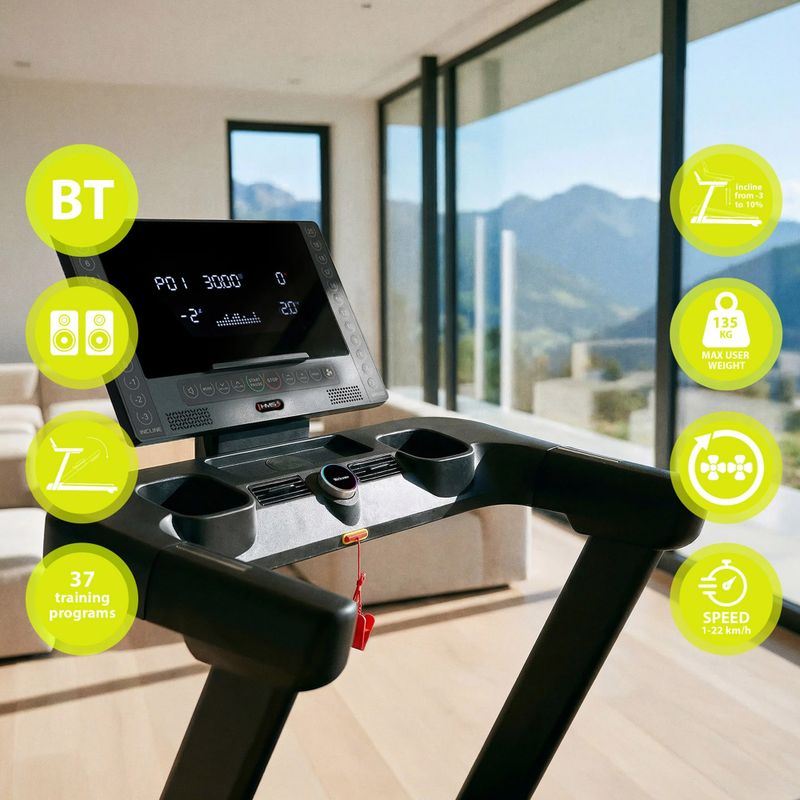 Electric treadmill HMS Terrun350 black 9