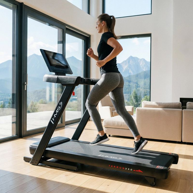 Electric treadmill HMS Terrun350 black 10
