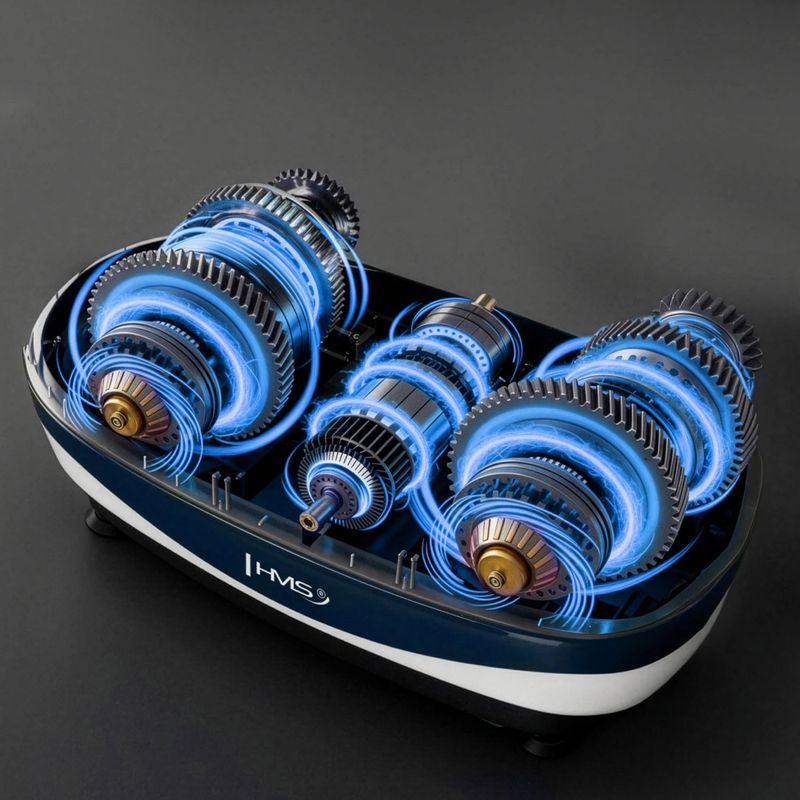 Vibration platform HMS SVP13 navy blue 8