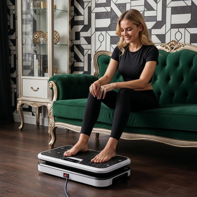 Vibration platform HMS SVP09 black/white 12