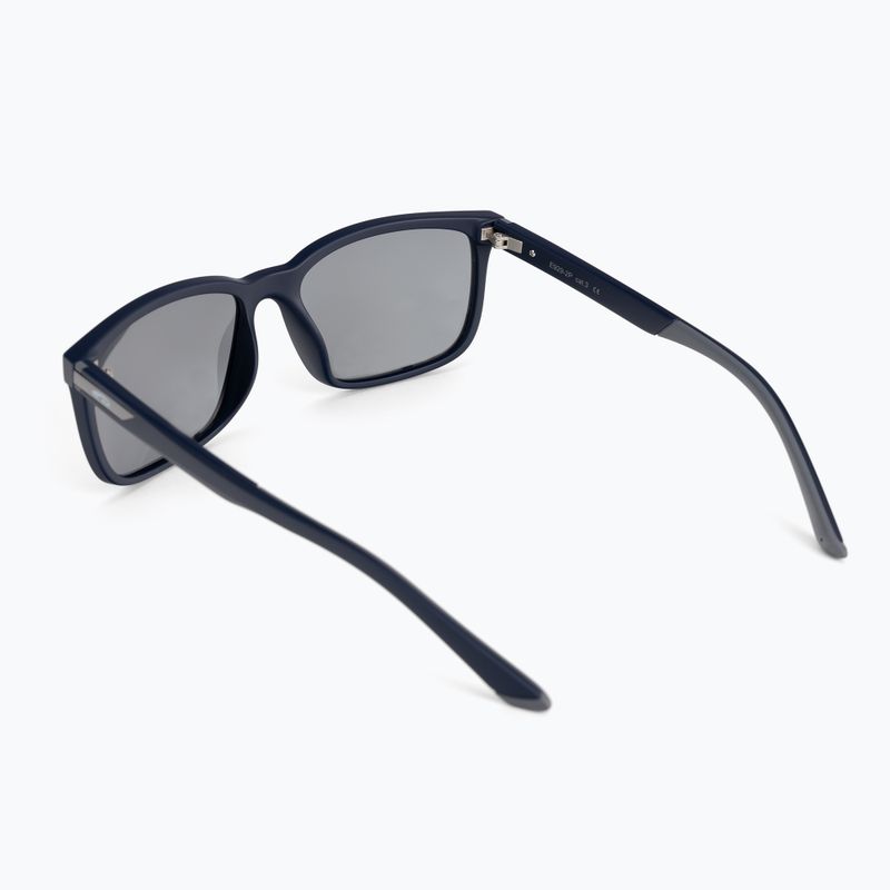 GOG Tropez matt navy blue/smoke sunglasses E929-2P 2