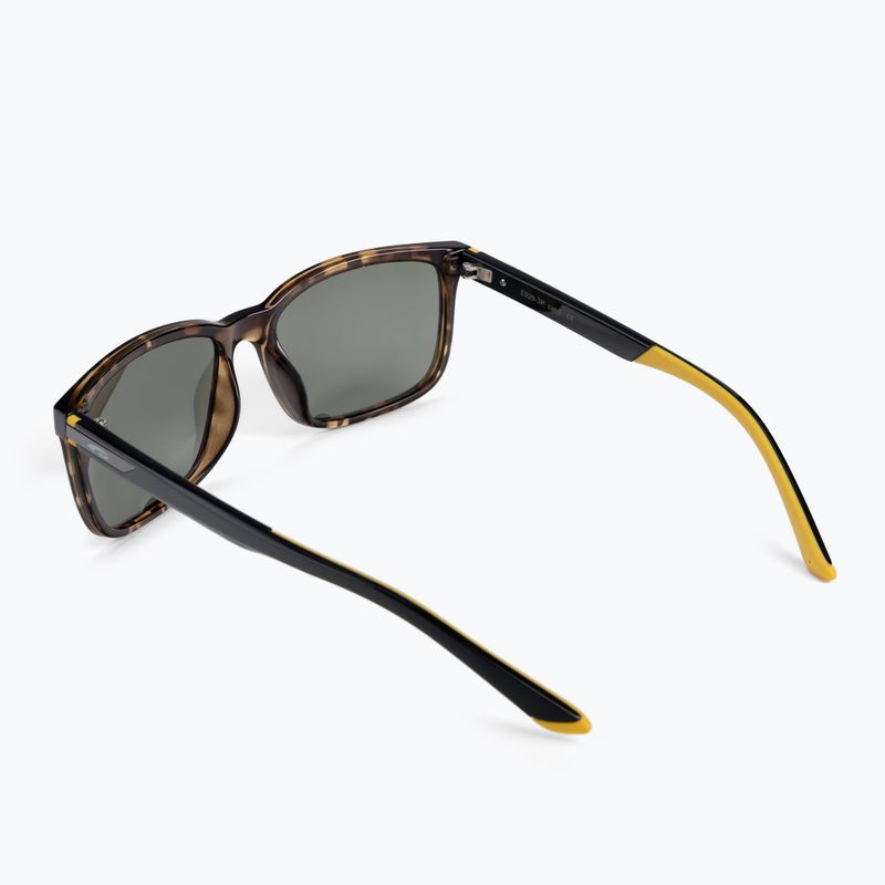 GOG Tropez matt brown demi/gold mirror sunglasses E929-3P 2