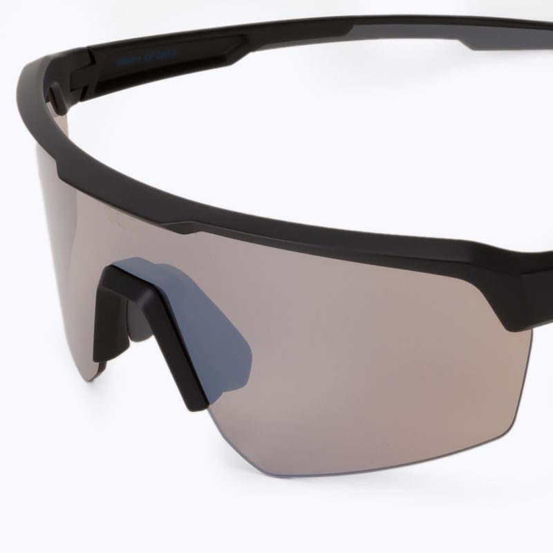 GOG cycling glasses Hector matt black/grey/silver mirror E502-1 5