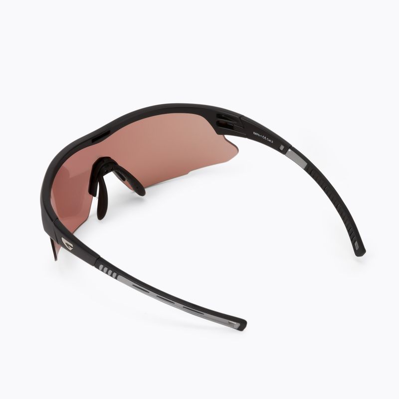GOG cycling glasses Orion matt black/grey/purple mirror E670-1 2