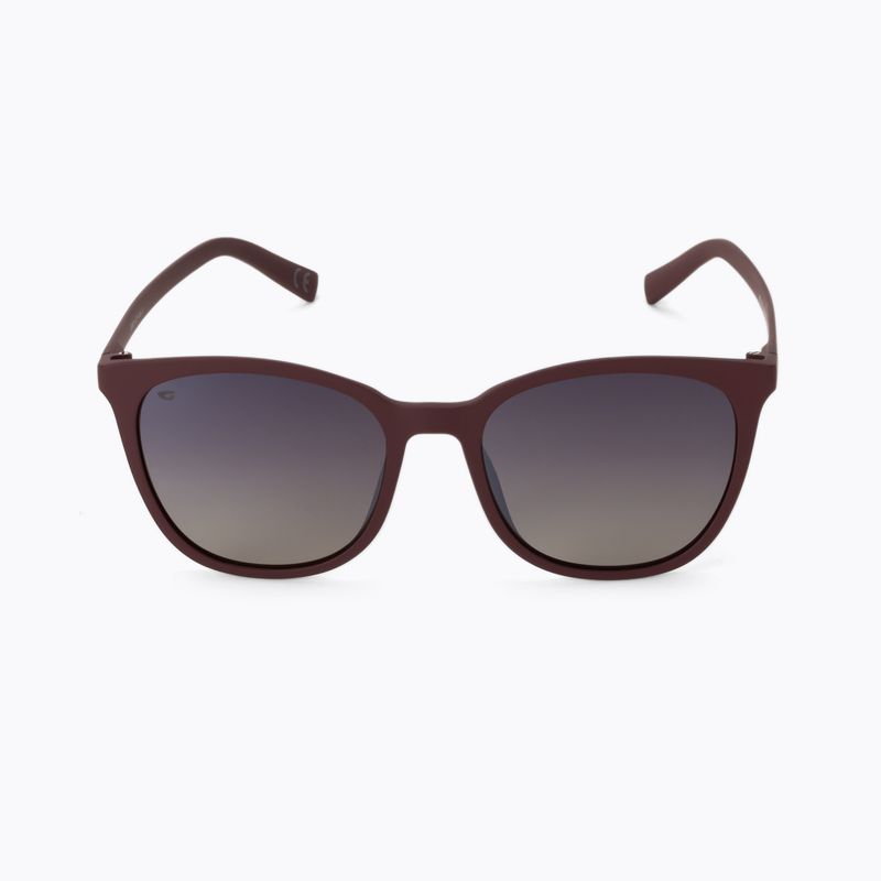 GOG Lao matt maroon/gradient smoke sunglasses E851-2P 3