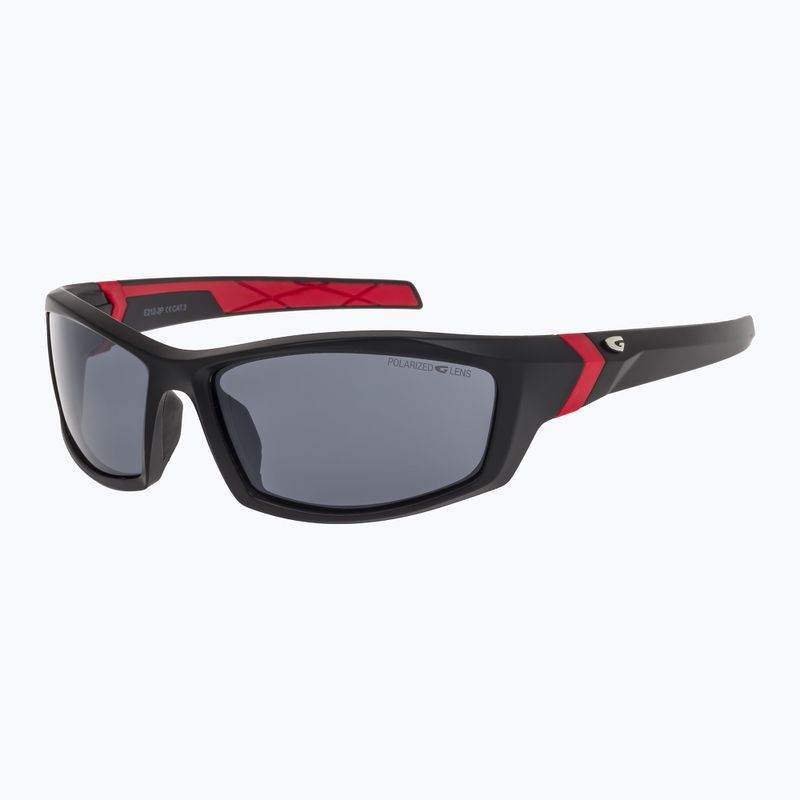 GOG Arrow outdoor sunglasses matt black / red / flash mirror E212-2P 5