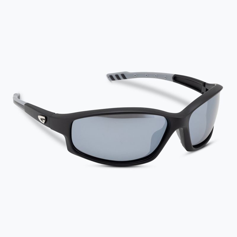 GOG Calypso matt black/grey/silver mirror sunglasses