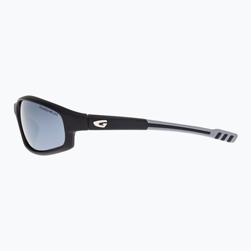 GOG Calypso matt black/grey/silver mirror sunglasses 4