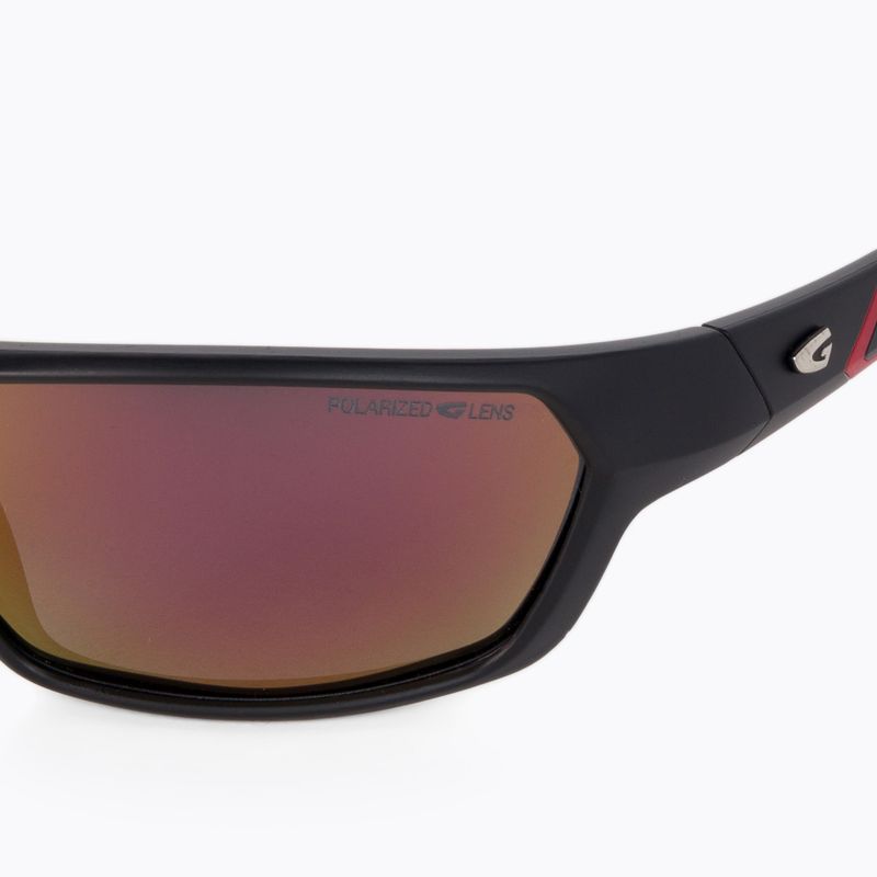 GOG Jil matt black/red/red mirror sunglasses E237-3P 5