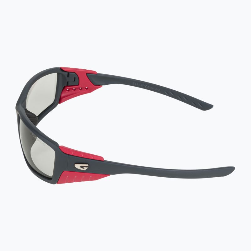 GOG Breeze matt grey/red/smoke E450-2P sunglasses 4