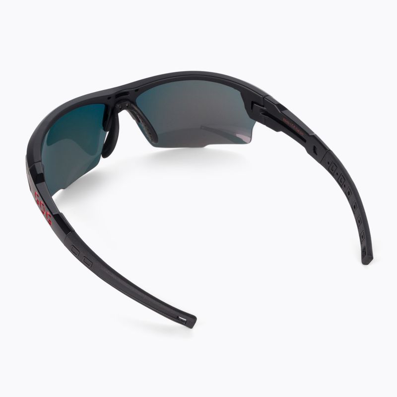 GOG Steno matt black/polychromatic red cycling glasses E540-1 2