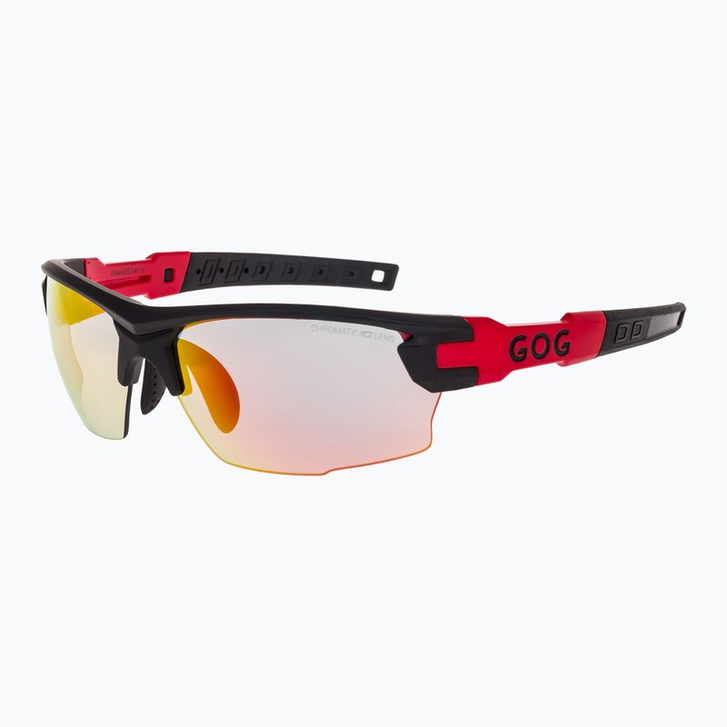 GOG Steno C matt black/red/polychromatic red sunglasses 5