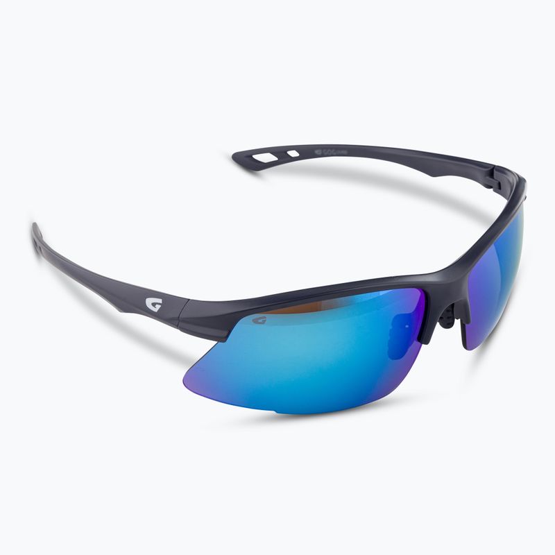 GOG Pico matt navy blue/polychromatic white-blue sunglasses