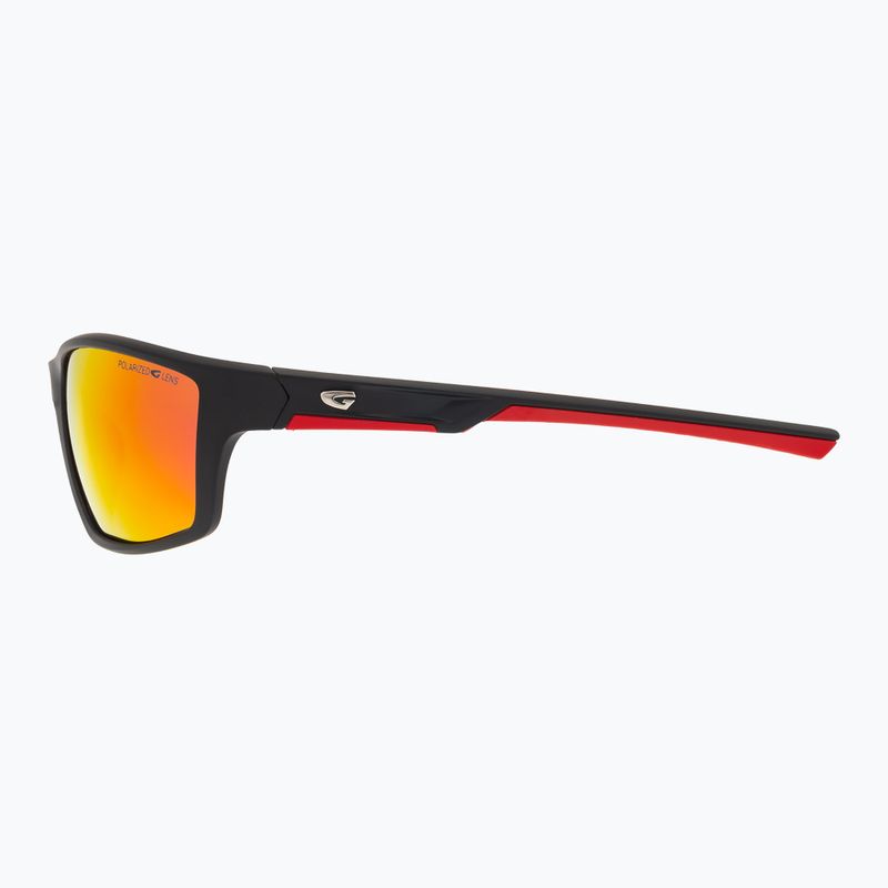 GOG Spire matt black/red/polychromatic red sunglasses 4