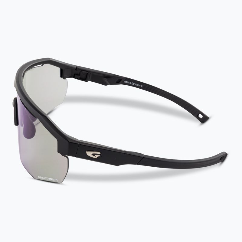 GOG Argo C matt black/polychromatic green sunglasses 4