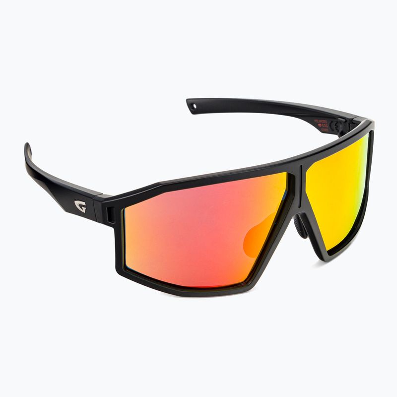 GOG cycling glasses Ares matt black / polychromatic red E513-1P