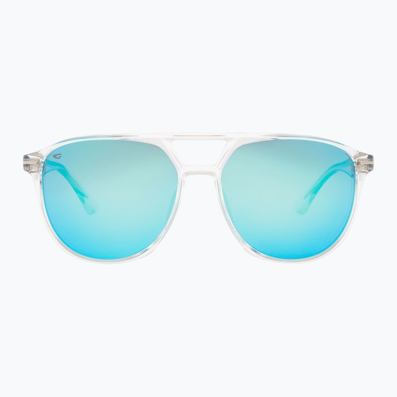 GOG Harper cristal clear/polychromatic white-blue sunglasses 2