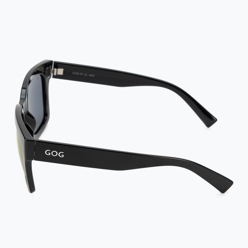 GOG Emily fashion black / polychromatic purple women's sunglasses E725-1P 4