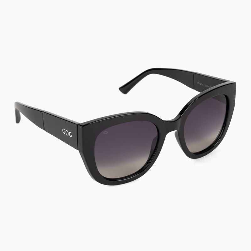 Women's GOG Claire fashion black / gradient smoke sunglasses E875-1P