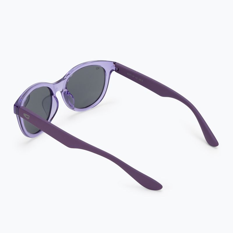 GOG Nelia cristal purple / purple / smoke children's sunglasses E977-1P 2