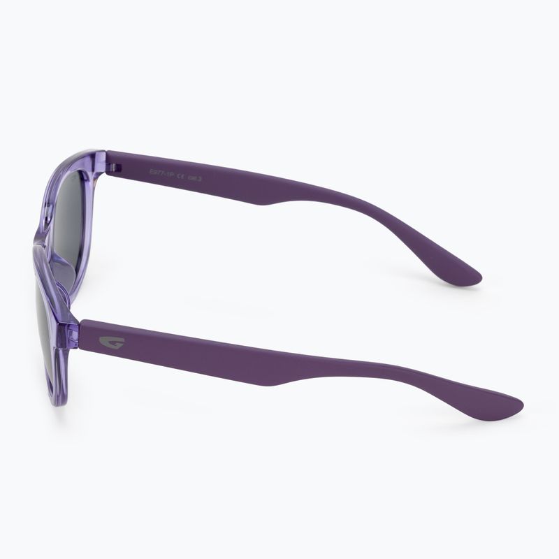 GOG Nelia cristal purple / purple / smoke children's sunglasses E977-1P 4