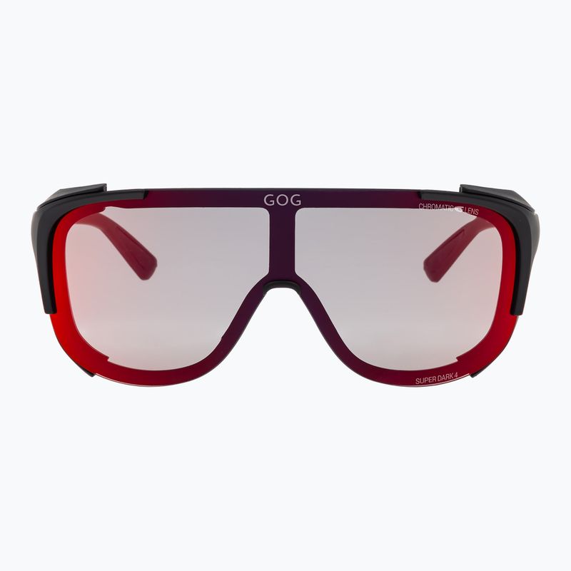 GOG Tatra matt black/polychromatic red sunglasses 5