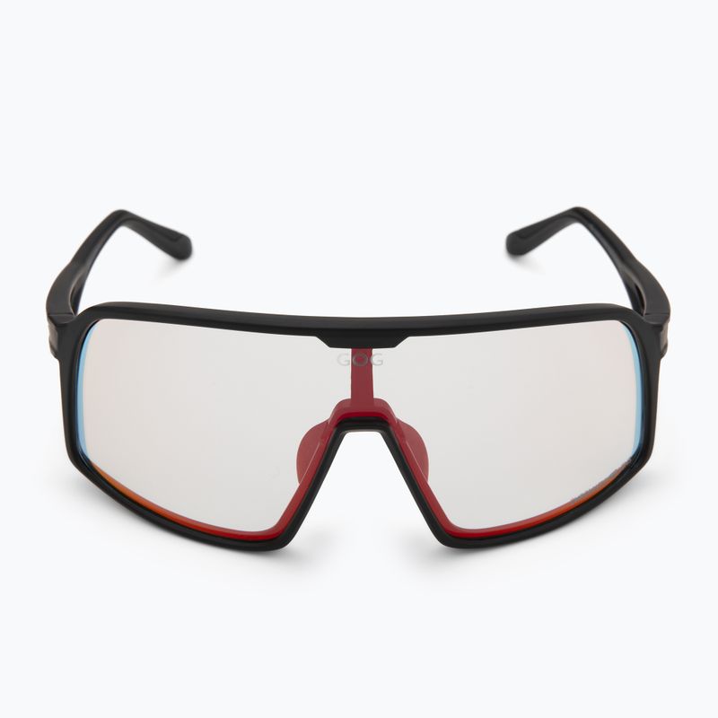 GOG Hyperion matt black/polychromatic red sunglasses 3
