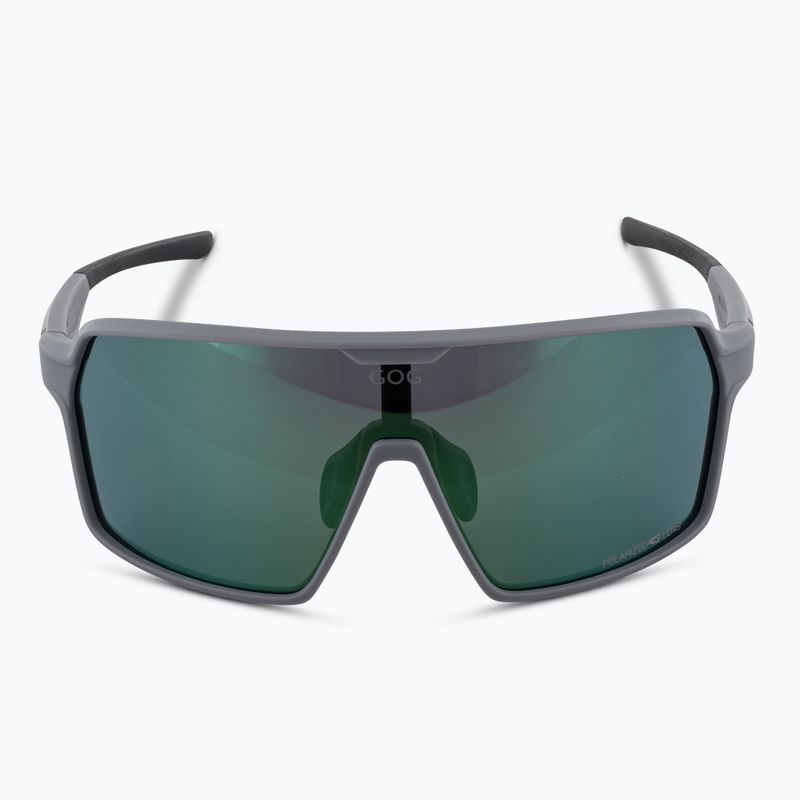 GOG Kronos sunglasses matt grey/black/polychromatic green 3