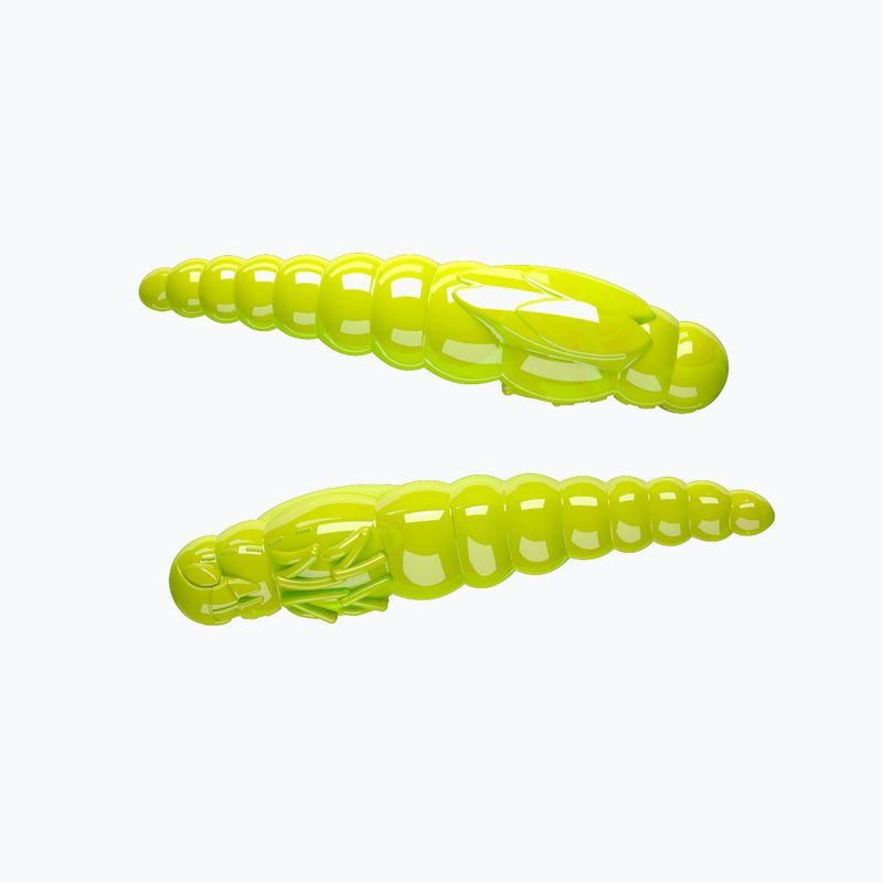 Libra Lures Largo Slim Krill rubber lure 12 pcs apple green LARGOSLIMK34