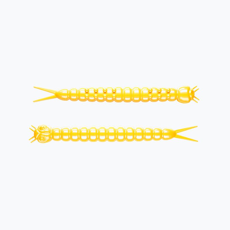 Libra Lures Slight Worm Krill rubber lure 15 pcs. yellow SLIGHTWORMK38