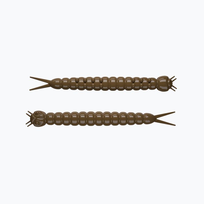 Libra Lures Slight Worm Krill rubber lure 15 pcs brown SLIGHTWORMK38