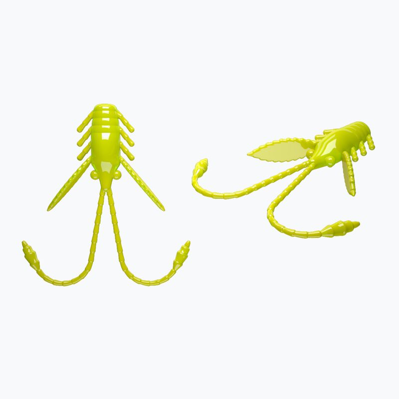 Libra Lures Pro Nymph Krill rubber lure 15 pcs apple green PRONYMPHK18