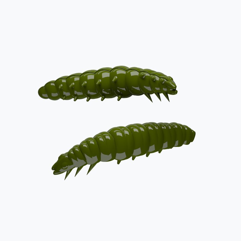 Libra Lures Larva Krill olive rubber lure LARVAK35