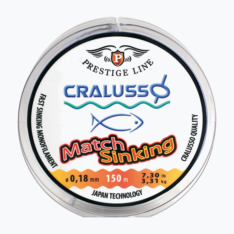 Cralusso Feeder Prestige QSP Sinking method monofilament black 2062 2