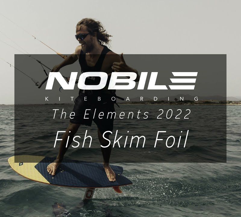 Nobile Skim Foil K22 yellow kiteboard 13