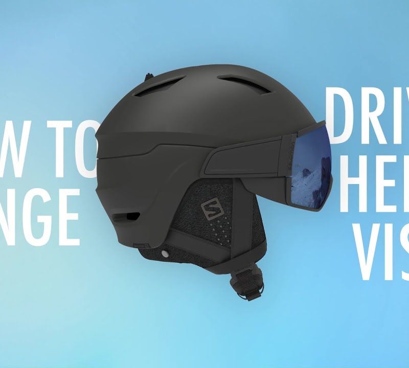 Salomon men's ski helmet Driver black L40593200 10