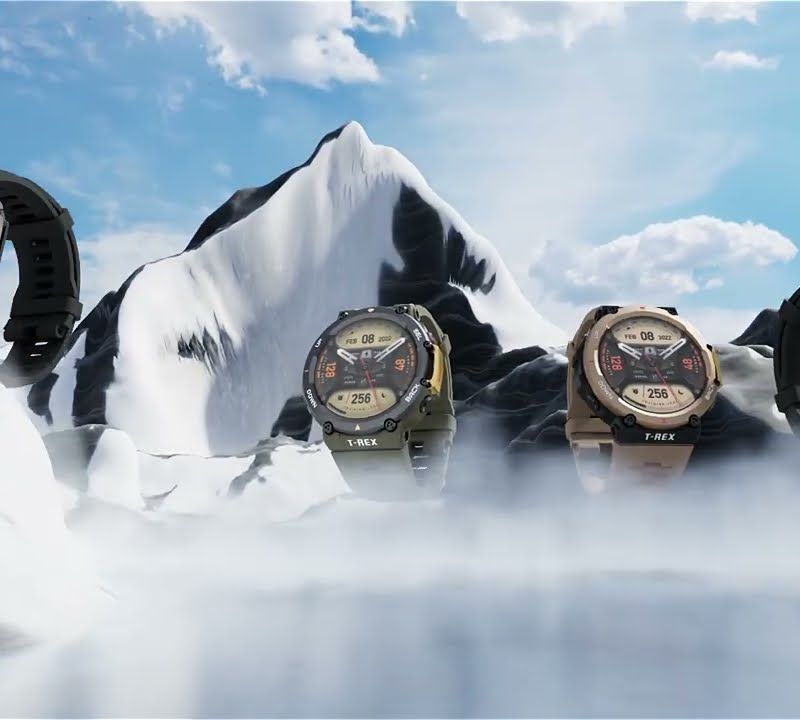 Amazfit T-Rex 2 watch green A2170 12