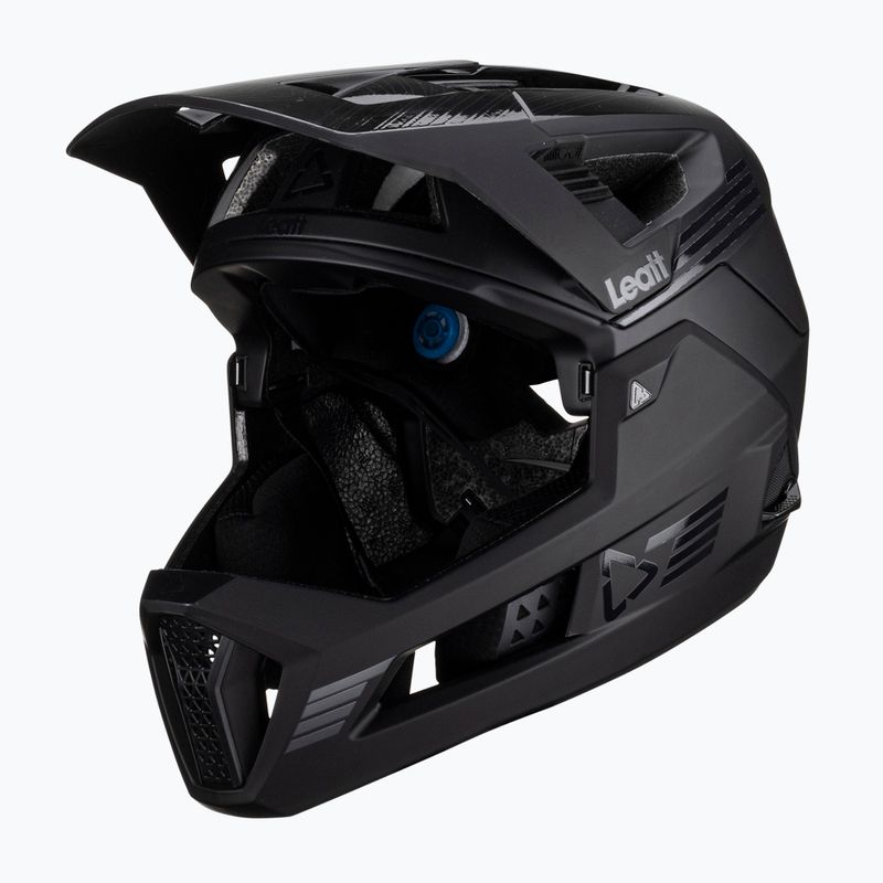 Leatt MTB Enduro 4.0 V23 stealth bike helmet 2