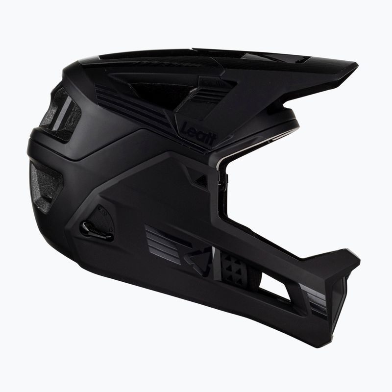 Leatt MTB Enduro 4.0 V23 stealth bike helmet 4