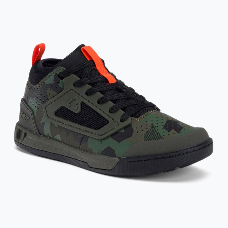 Leatt 3.0 Flat men's platform cycling shoes green/black 3023048655