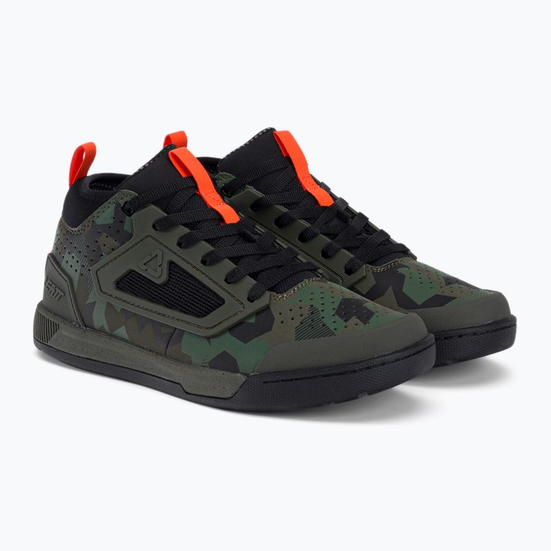Leatt 3.0 Flat men's platform cycling shoes green/black 3023048655 4