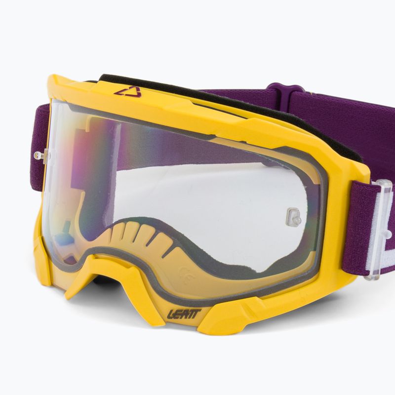 Leatt Velocity 4.5 indigo / clear cycling goggles 8023020450 5