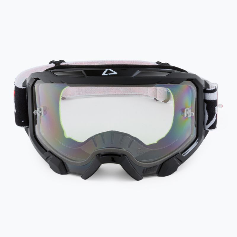 Leatt Velocity 4.5 zebra / clear cycling goggles 8023020490 2