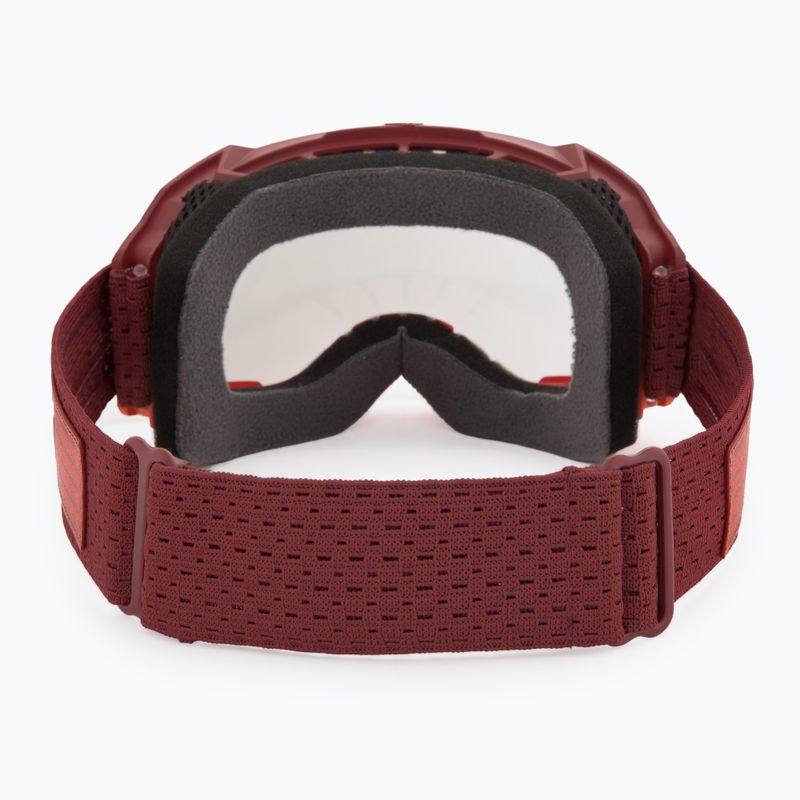 Leatt Velocity 4.0 MTB flame/clear cycling goggles 3