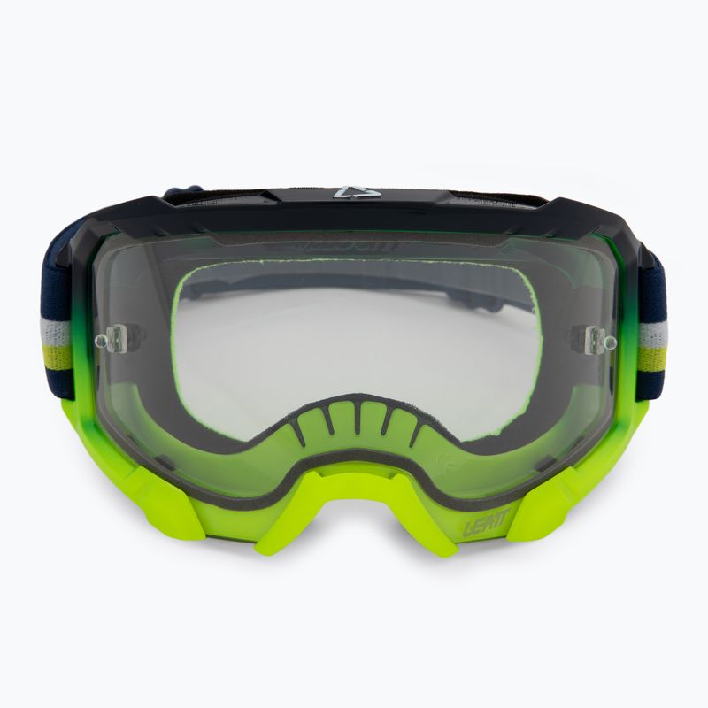 Leatt Velocity 4.5 blue/clear cycling goggles 2