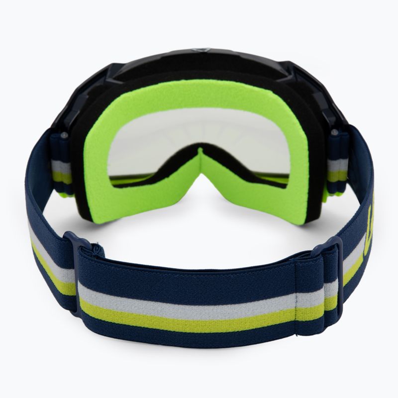 Leatt Velocity 4.5 blue/clear cycling goggles 3