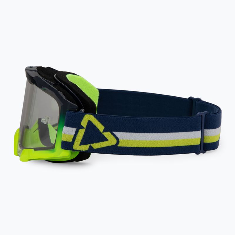 Leatt Velocity 4.5 blue/clear cycling goggles 4