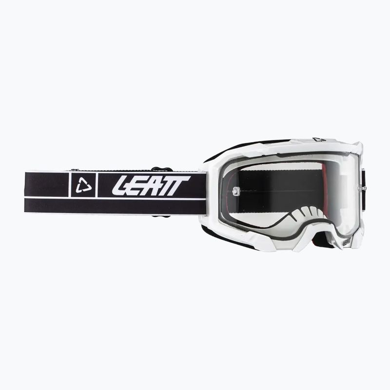 Leatt Velocity 4.5 white/clear cycling goggles